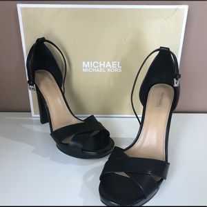 Michael Kors Divia Ankle Strap Heels